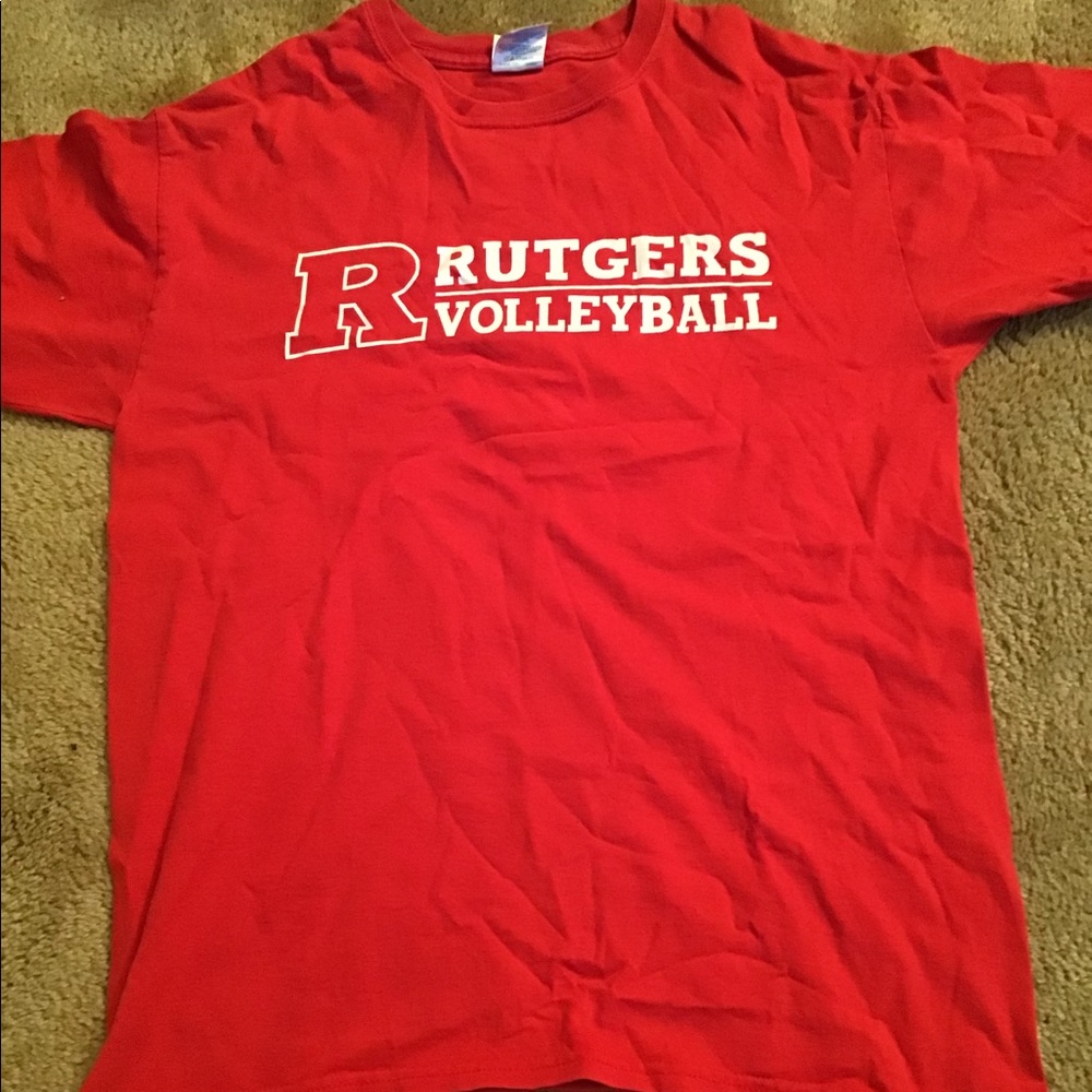 Rutgers volleyball t shirt